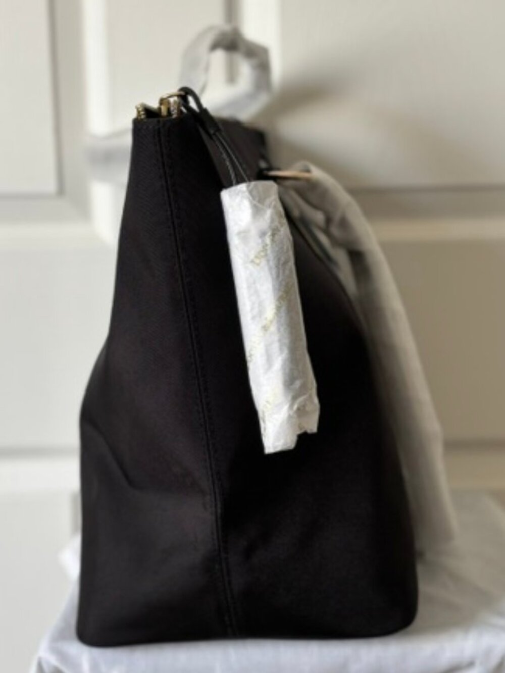 Dooney & Bourke Nylon Tobi Tote Bag Black - Picture 4 of 16